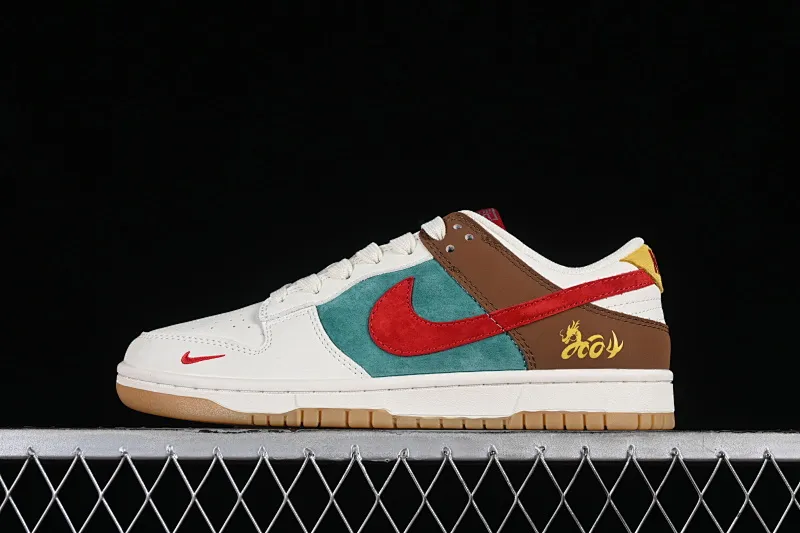 All categories Nk SB Dunk Series Nk SB Dunk Low High-end customized low-top sneakers Nk SB Dunk Low Chinese New Year Limited-Colorful Lucky Clouds Anniversary high-end customized low-top casual sneakers GJ8309-933